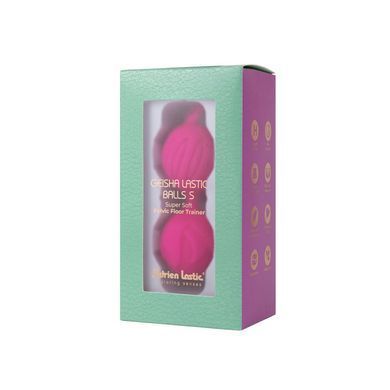 Вагінальні кульки Adrien Lastic Geisha Lastic Balls Mini Magenta (S), діаметр 3,4 см, вага 85 г