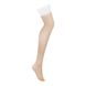 Чулки Obsessive Heavenlly stockings XS/S, широкая резинка