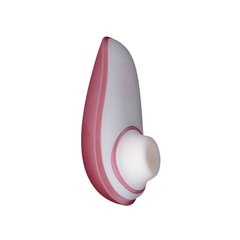 Вакуумный клиторальный стимулятор Womanizer Liberty Pink, магнитная крышка, 2 насадки