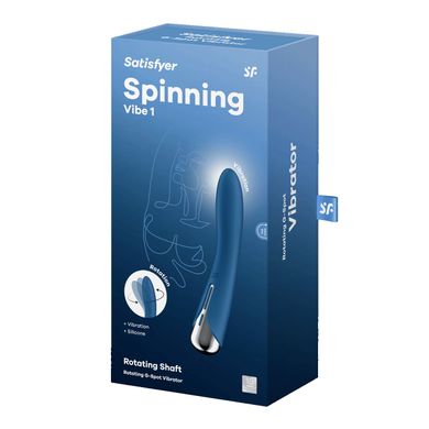 Вибратор Satisfyer Spinning Vibe 1 Blue