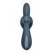 Вібратор з ротацією Satisfyer Heat Flex 4 Grey, підігрів до 39&deg;C
