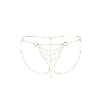 Ланцюжок-трусики Bijoux Indiscrets Magnifique Bikini Chain &ndash; Gold, прикраса для тіла