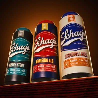 Мастурбатор &ndash; банка пива Blush Schag's &ndash; Sultry Stout Masturbator &ndash; Frosted, самозмащуваний, вакуум