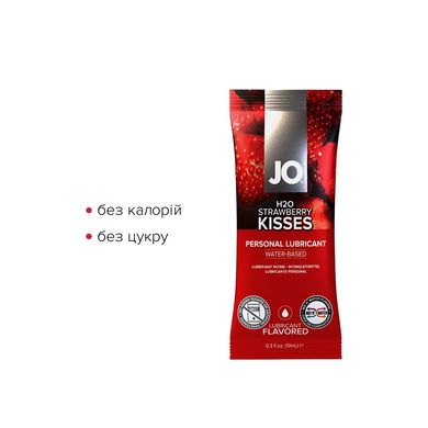 Набор лубрикантов Foil Display Box – JO H2O Lubricant – Strawberry – 12 x 10ml