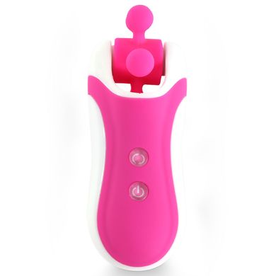 Стимулятор з імітацією оральних пестощів FeelzToys - Clitella Oral Clitoral Stimulator Pink