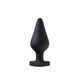 Анальна пробка Blush Temptasia &ndash; Fuck Me Anal Plug &ndash; Black, основа у вигляді сердечка