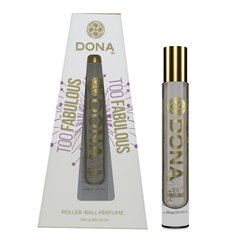 Духи с роликовым нанесением DONA Roll-On Perfume - Too Fabulous (10 мл), вариант для сумочки