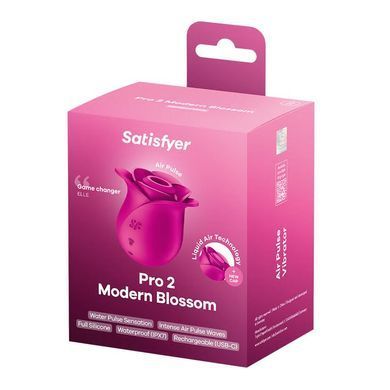 Вакуумний кліторальний стимулятор Satisfyer Pro 2 Modern Blossom, технологія Liquid Air