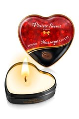Массажная свеча-сердечко Plaisirs Secrets Chocolate (35 мл)