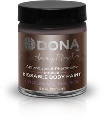 Краска для тела Dona Kissable Body Paint - CHOCOLATE MOUSSE
