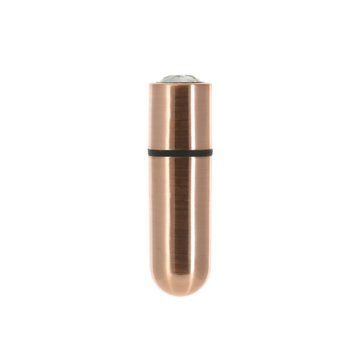Віброкуля PowerBullet First-Class Bullet 2.5&Prime; з Key Chain Pouch, Rose Gold, 9 режимів вібрації