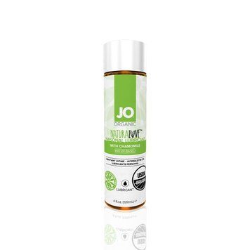Змазка на водній основі JO NATURALOVE &mdash; ORGANIC (120 мл) з екстрактом листя агави та ромашки