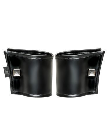 Чоловічі браслети з потайним гаманцем Noir Handmade H075, пара, під латекс, потайна блискавка