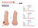 Насадка на член Kokos Nude Sleeve NS 005 L