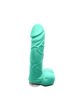 Мило у формі пеніса Чистий Кайф Turquoise size M, крафтове мило-член, натуральне