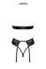 Комплект Kissable Bondage Kiss Set Black L/XL