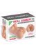 Мастурбатор-мініторс з вібрацією Real Body Real Amber, вагіна та анус, 25х18 см