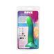 Фалоімітатор, що світиться в темряві, ADDICTION Rave 8&Prime;, Glow in the Dark Dildo Blue Green, 20,3 см