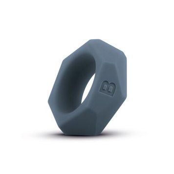 Ерекційне кільце Boners Diamond Cock Ring &ndash; Grey, внутрішній діаметр 3,2 см