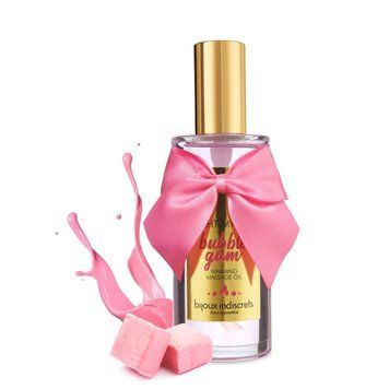 Розігрівальна олія Bijoux Indiscrets Light my Fire &ndash; Strawberry Bubblegum (100 мл)