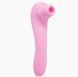 Вібратор і вакуумний стимулятор Alive Midnight Quiver Pink - іграшка 2 в 1
