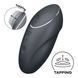 Вібростимулятор-пульсатор Satisfyer Tap & Climax 1 Grey, ефект постукування пальцем, 2 мотори
