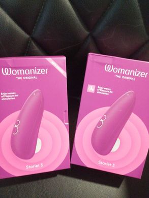 Вакуумный клиторальный стимулятор Womanizer Starlet 3 VIOLET (мятая упаковка!!!)