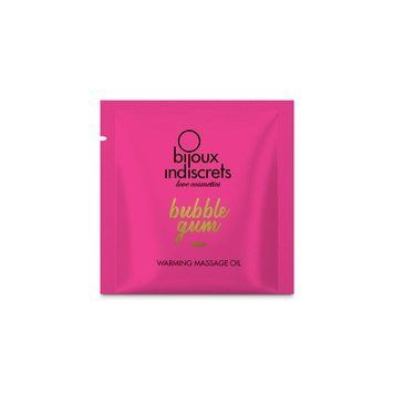 Пробник розігрівальої олії Bijoux Indiscrets Light my Fire &ndash; Strawberry Bubblegum