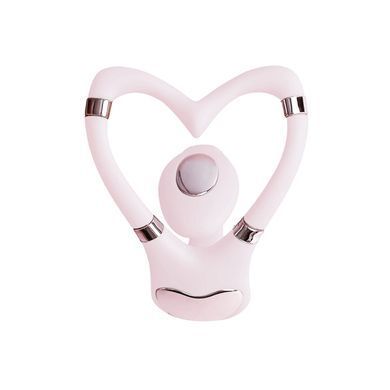 Смарт-вібратор для пар Adrien Lastic Venus + APP, подвійний, можна носити під одягом, 10 режимів
