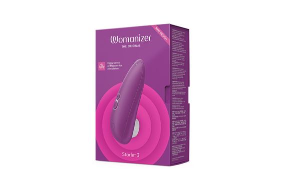 Вакуумный клиторальный стимулятор Womanizer Starlet 3 VIOLET (мятая упаковка!!!)