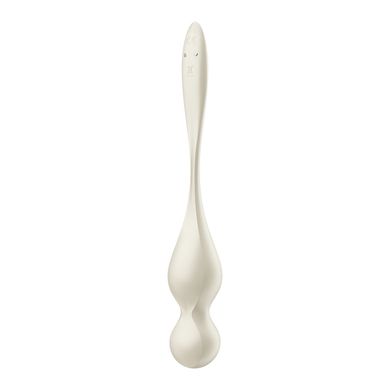 Вагинальные шарики с вибрацией Satisfyer Love Birds 1 Connect App White