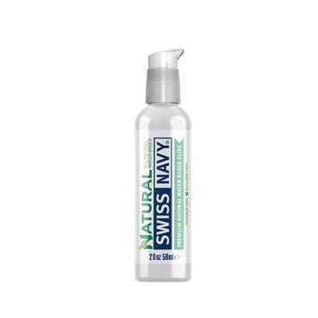 Лубрикант на водній основі Swiss Navy NATURAL All Natural, 59 мл, для чутливої ​​шкіри
