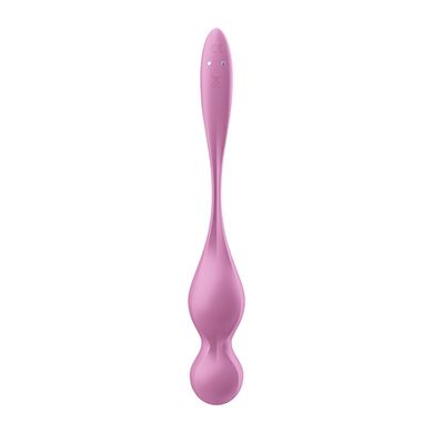 Вагінальні смарт-кульки з вібрацією Satisfyer Love Birds 1 Connect App Pink, 78 г