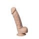 Фалоімітатор SilexD Johnny Real Skin Flesh MODEL 1, суперреалістичний, на присосці, діаметр 3,8 см
