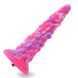 Фантазійний фалоімітатор 10.12&Prime; для секс-машин Hismith Silicone Dildo rose Monster Series, KlicLok