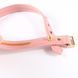 Нашийник з повідцем LOCKINK SEVANDA Love Heart Butterfly Leather Collar Set, рожевий, з бантом