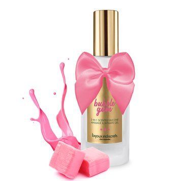 Лубрикант на силіконовій основі 2в1 Bijoux Indiscrets Bubblegum для сексу та масажу