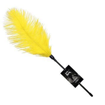 Лоскітка зі страусиним пером Art of Sex &ndash; Feather Tickler, жовта