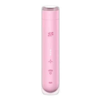 Вакуумний стимулятор Satisfyer First Kiss, технологія 3D Air Pulse, 30 режимів, подвійний силікон