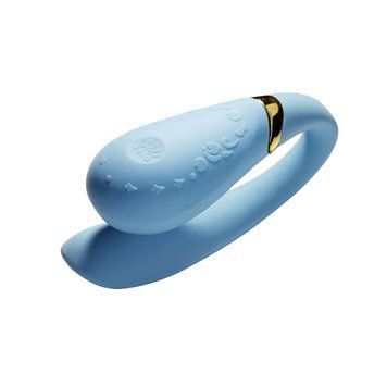 Смартвібратор для пар Zalo &mdash; Fanfan Royal Blue