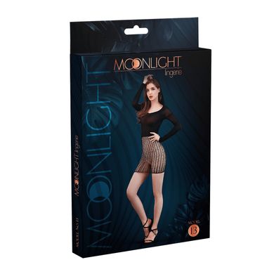 Еротична сукня Moonlight Model 13 XS-L Black, довгий рукав
