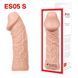 Насадка на член Kokos Extreme Sleeve ES.05 розмір S, потовщувальна, стимулюючий рельєф
