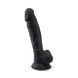Фалоімітатор SilexD Johnny Black (MODEL 1 size 7in), двошаровий, силікон + Silexpan, діаметр 3,8см