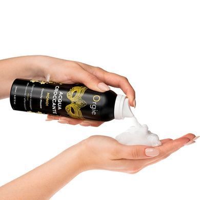 Масажна пінка Orgie &ndash; Acqua Croccante Monoi (150 мл), ефект бульбашок, що лопаються