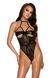 Боді Kissable Sexy Kiss Body Black L/XL