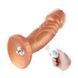 Фалоімітатор з вібрацією Hismith Slightly Curved Vibrating Silicone Dildo Monster Series, KlicLok
