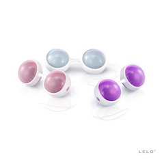 Набор вагинальных шариков LELO Beads Plus, диаметр 3,5 см, изменяемая нагрузка, 2х28, 2х37 и 2х60 г