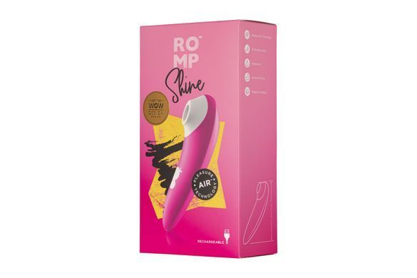 Вакуумний кліторальний стимулятор Romp Shine, 10 рівнів інтенсивності