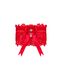 Ажурная подвязка Obsessive Amor Cherris garter, red